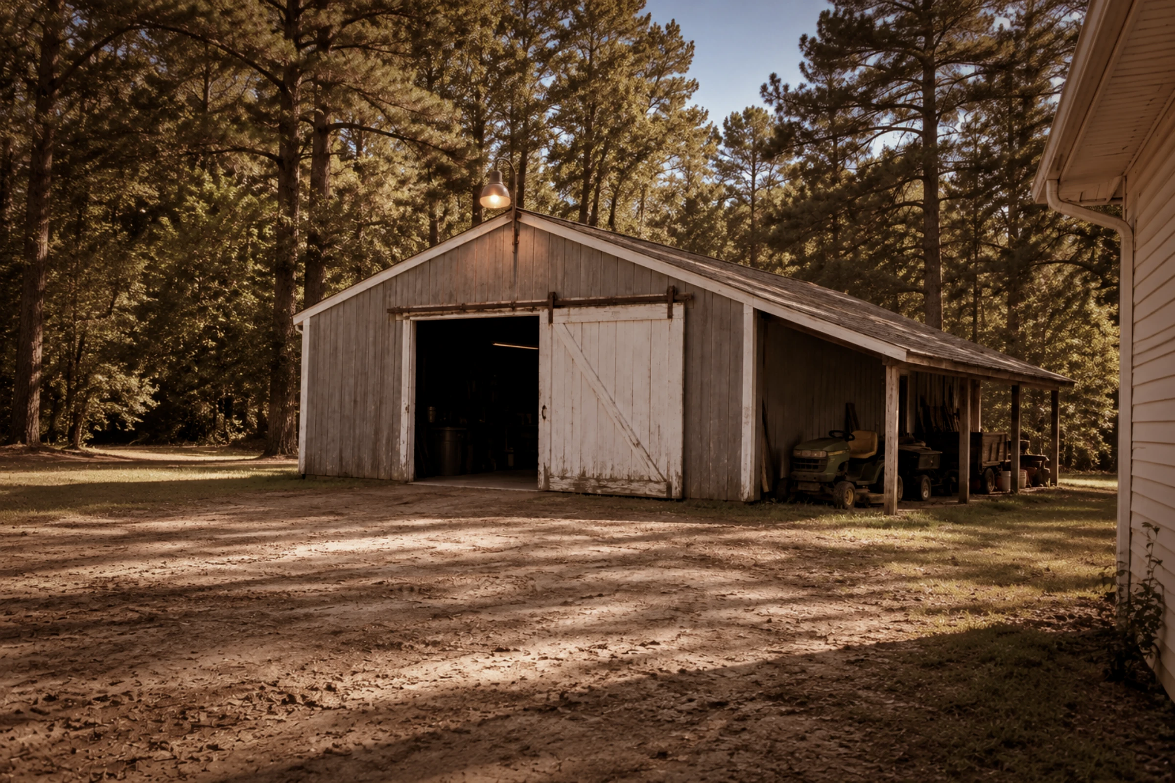 The original barn